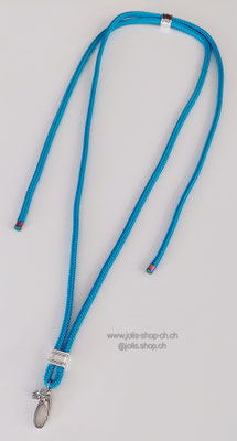 Art.-Nr.: 6048 (Meerblau) / Anhänger verstellbar    mit Pfeife CHF 20.- / ohne Pfeife CHF 15.-