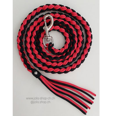 Art.-Nr.: 2026  /  Strick 215cm     (Rot/Schwarz)         Preis: CHF 36.-