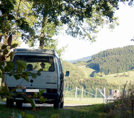 Buslife im Sauerland: Wandern, Entspannen, Relaxen, Leben. Am liebsten im Herbst, II.