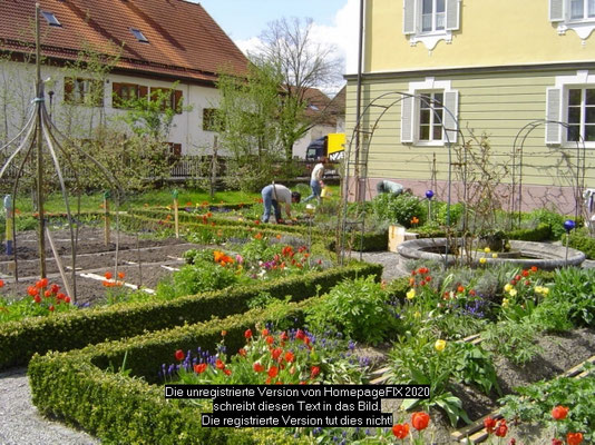 Frühling im Lehrgarten