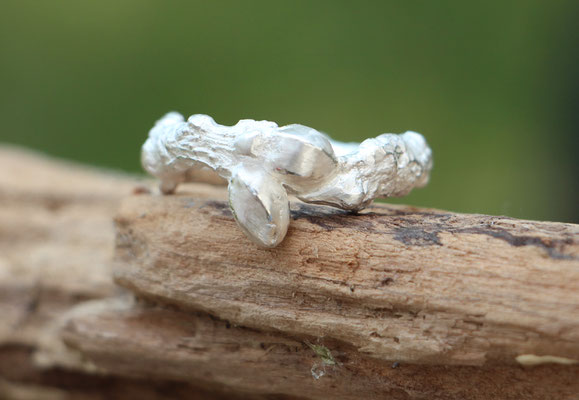 Ring Eichenast, 925/- Silber, €85,-