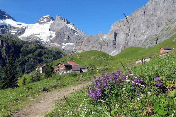 Das Berghotel Obersteinberg, zuhinterst im Lauterbrunnental