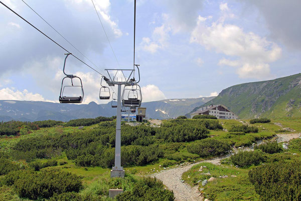 Chair Lift to the Seven Rila Lakes