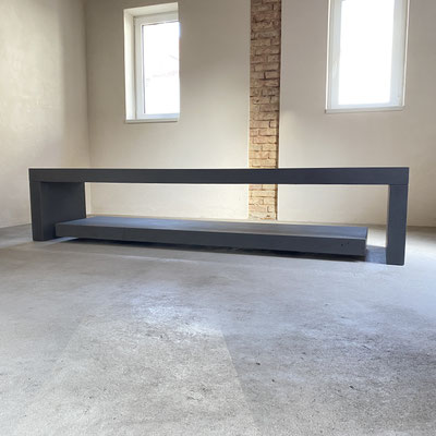 minimalistisch ,  Beton Sideboard ,  Tvboard , stein , grau , anthrazit , dunkelgrau , schwarz  , Heidelberg , mannheim , ludwigshafen , mainz , Frankfurt