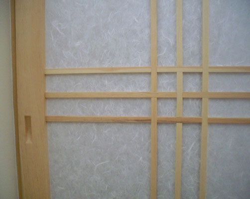 shoji screen door detail