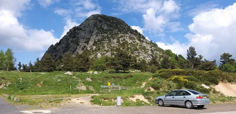 8 juin, Mont Gerbier de Jonc, René.