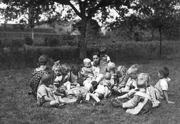 Freidenker/ISK – Kindergarten, September 1928. AdsD/Friedrich-Ebert-Stiftung