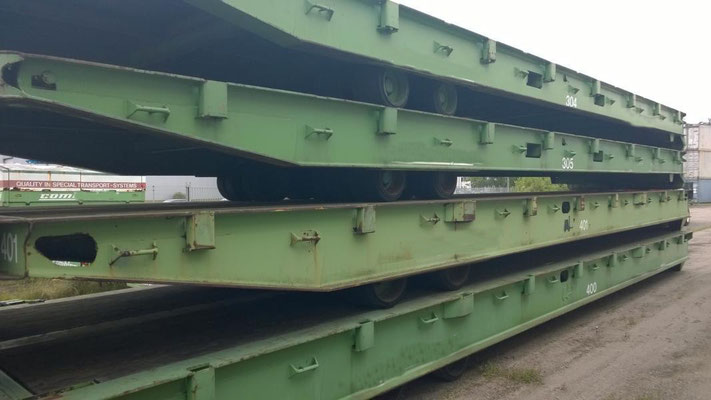 rolltrailer Mafi Trailer can transport 50 tons - 80 tons