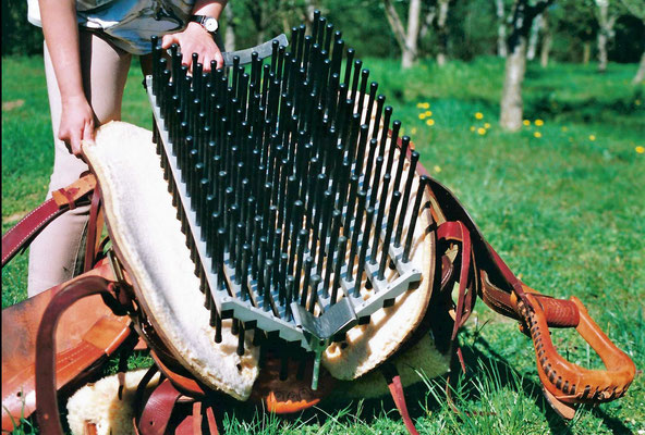 Sattelanpassung mit dem Sattelshecker