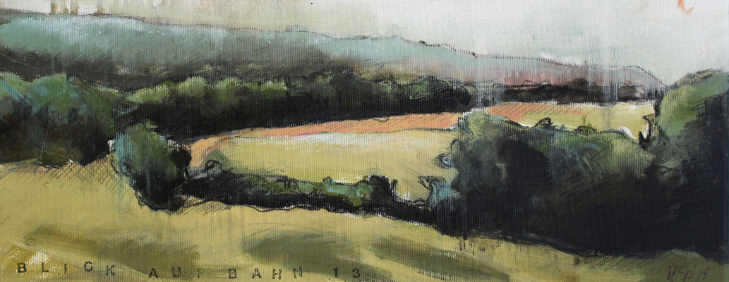 Landschaft IV / Golf, 20/50 cm, 2019
