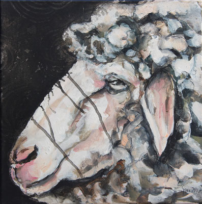 Der Gelackmeierte, 30/30 cm, 2017