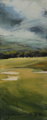 Landschaft XVII / Golf, 45/18 cm, 2020