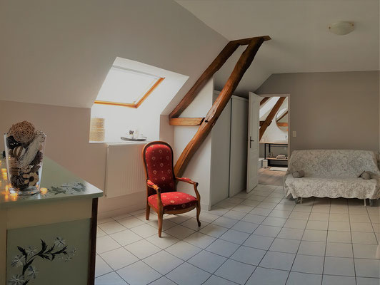 Le Champ du Pré - Chambres d'hôtes entre Sologne et Val de Loire - Week-ends et vacances en amoureux ou en famille - Chambre familiale