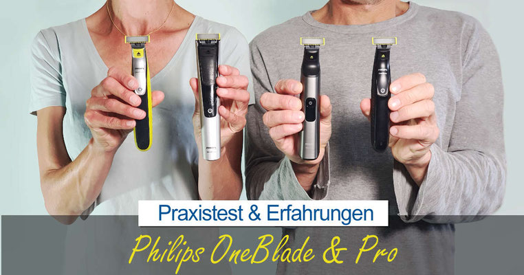 philips oneblade und oneblade pro