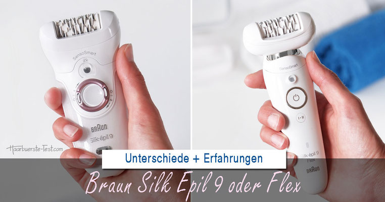 braun silk epil 9 oder flex