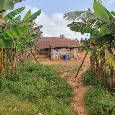 Villaggio ghanese 