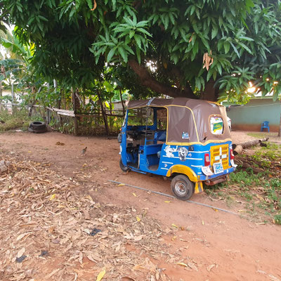 Taxi Ape car