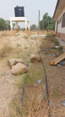 BOLGATANGA comunità Ghana Federation of Disability – Pozzo d'acqua con pompa elettrica. 