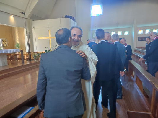 Autorità militari alla Santa Messa