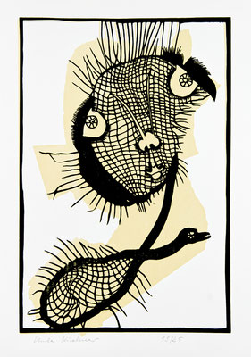 Ursula Kirchner, Siebdruck, 1972