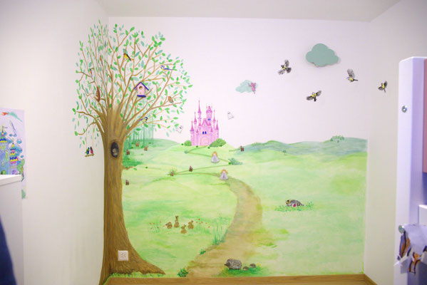 Mädchenzimmer nachher