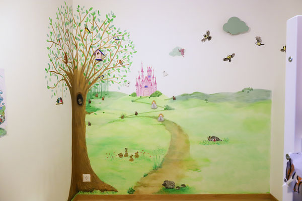 Wandmalerei Mädchenzimmer