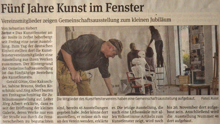 Volksstimme 06.10.2015