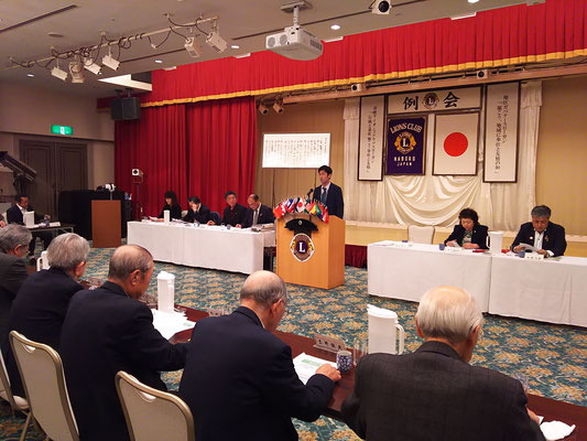 ゲストスピーチ・・・役場　総務係長伊藤係長による「羽幌町の防災対策について」