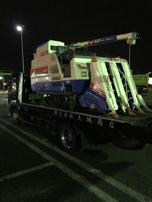 車 農機具 の陸送 輸送はcarry Safety Csk 個人宅専門の格安陸送 輸送 車 コンバイン 農機具 フォークリフト 格安陸送致します