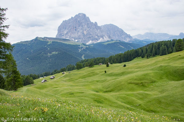 Dolomiti: Wanderung zur Juac Hütte.
