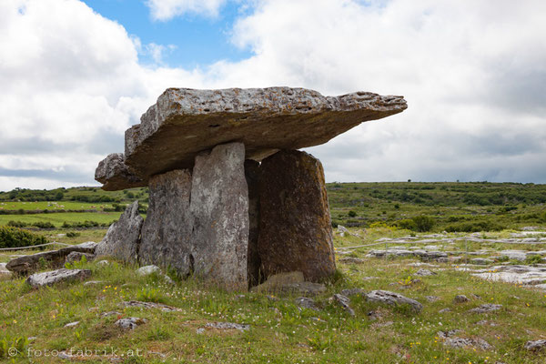 The Burren - Poulnabrone Dolmen.
