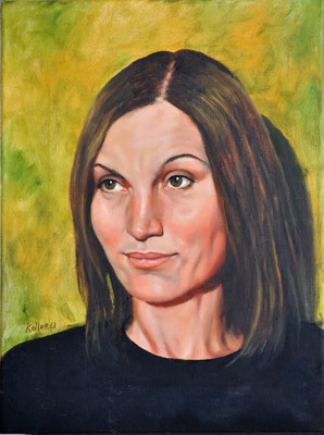 HATICE // 30x40 cm // oil on canvas