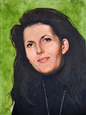 HATICE // 30x40 cm // oil on canvas