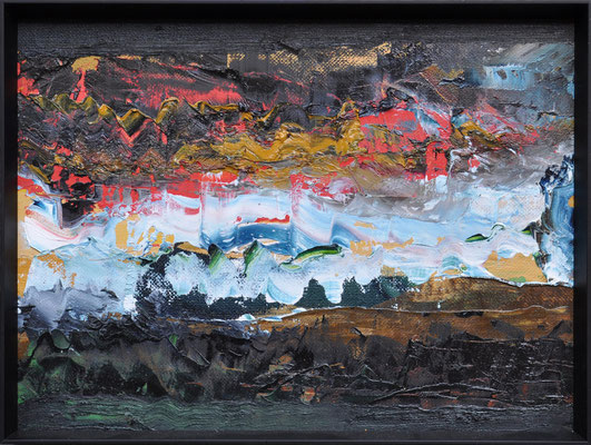 ABSTRACT // 24x18 cm // oil on canvas