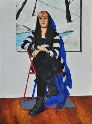 TAMARA // 60x80 cm // oil on canvas