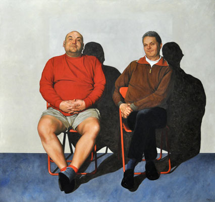 FALK & TOMMY // 160x150 cm // oil on canvas