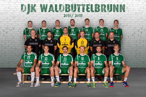 Mannschaftsfoto DJK Waldbüttelbrunn Bayernliga 