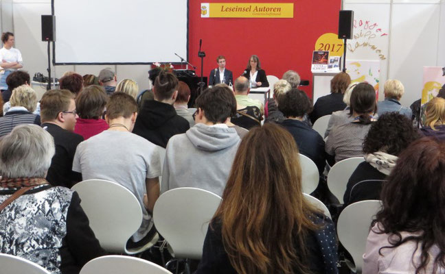 Lesung und Gespräch auf der Leipziger Buchmesse 2017