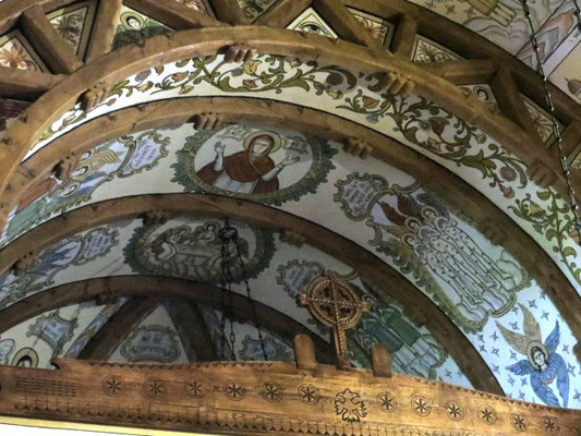Deckengewölbe in der Klosterkirche