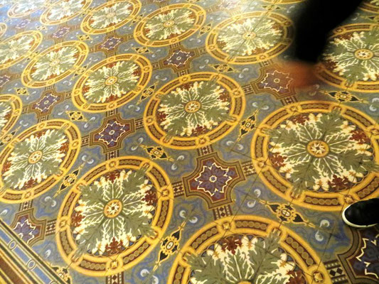 Der legendäre Mosaikfußboden