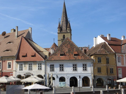 Im historischen Zentrum