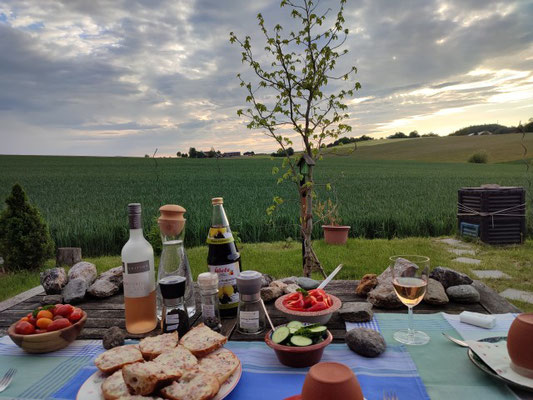 Briegel mit Schmiere zum Abendbrot 