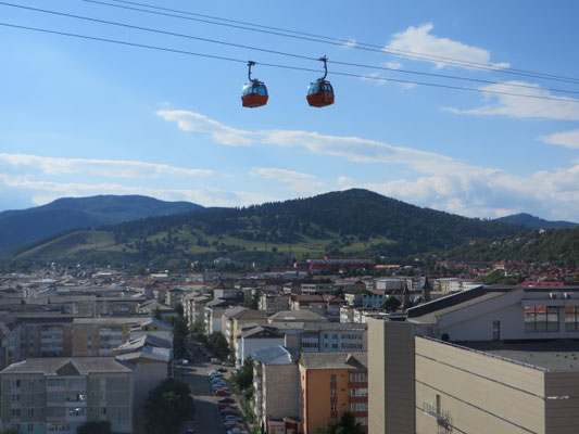Seilbahn über Piatra Neamt