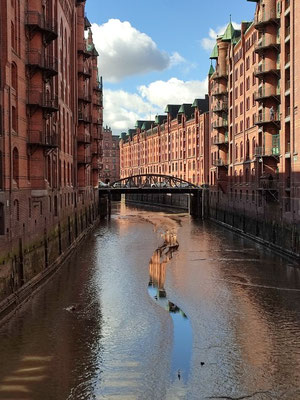 Fleet in der Speicherstadt