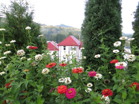 Blick aus unserem Zimmerfenster