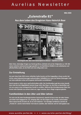 2024:  Newsletter "Herzensprojekt; Lebenserinnerungen meines Vaters geb. 1924)