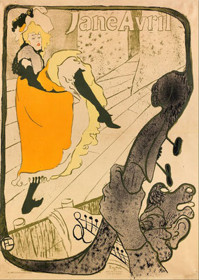 Lautrec: Jane Avril - 1893