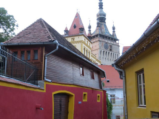 Unterhalb der Burg
