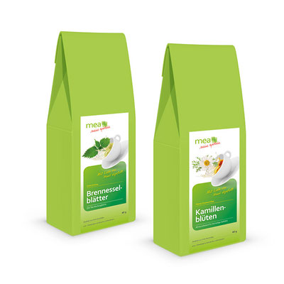 Verpackungskonzept Tee