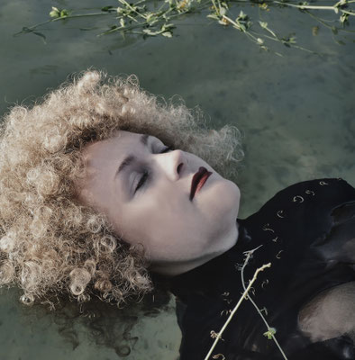 From the project Ophelia Revisited, model Mandy, 2019.